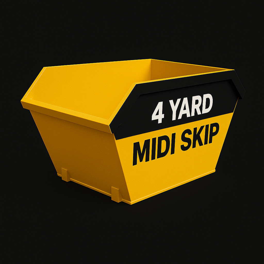4 Yard Midi Skip Kettering Renovation Waste
